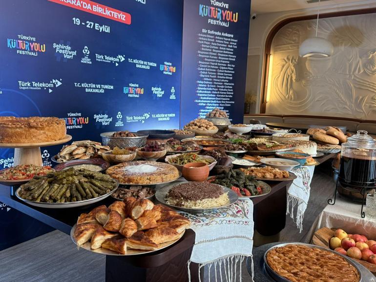 Ankara Kültür Yolu Festivalinin lezzetleri tanıtıldı