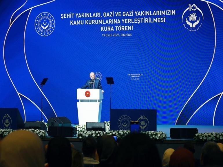 Cumhurbaşkanı Erdoğan: İnşallah son düzlüğü de geçerek ülkemizle birlikte bölgemizin tamamını huzur ve istikrara kavuşturacağız