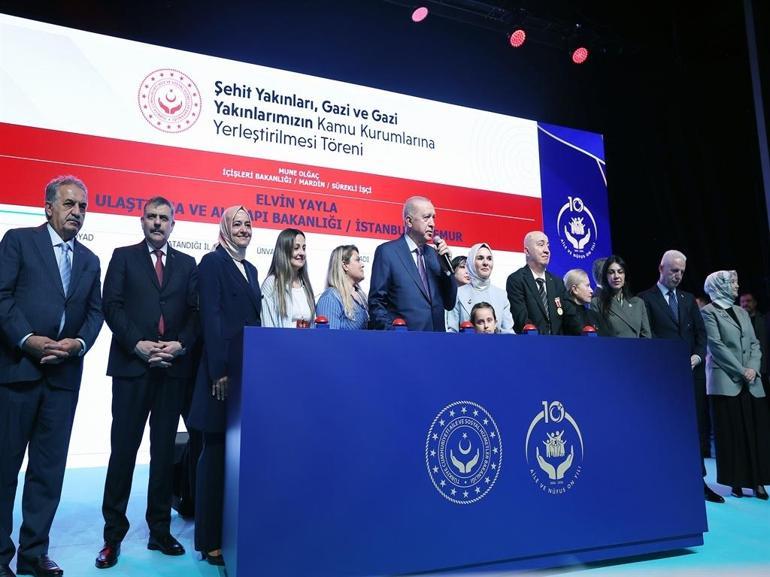 Cumhurbaşkanı Erdoğan: İnşallah son düzlüğü de geçerek ülkemizle birlikte bölgemizin tamamını huzur ve istikrara kavuşturacağız