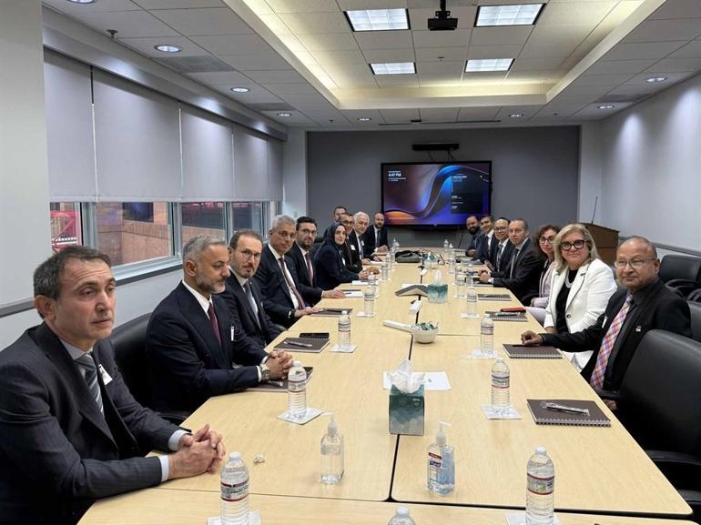 Bakan Memişoğlu, ABDde ilaç ve biyoteknoloji şirketlerini ziyaret etti