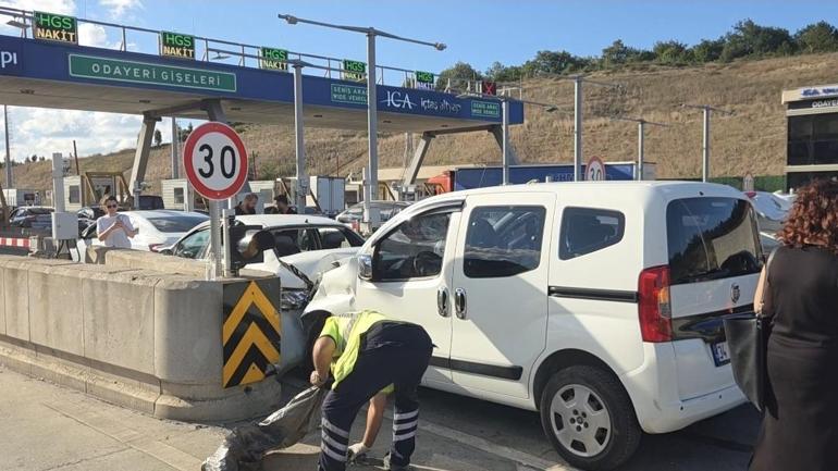 Eyüpsultanda zincirleme kaza: 2 yaralı
