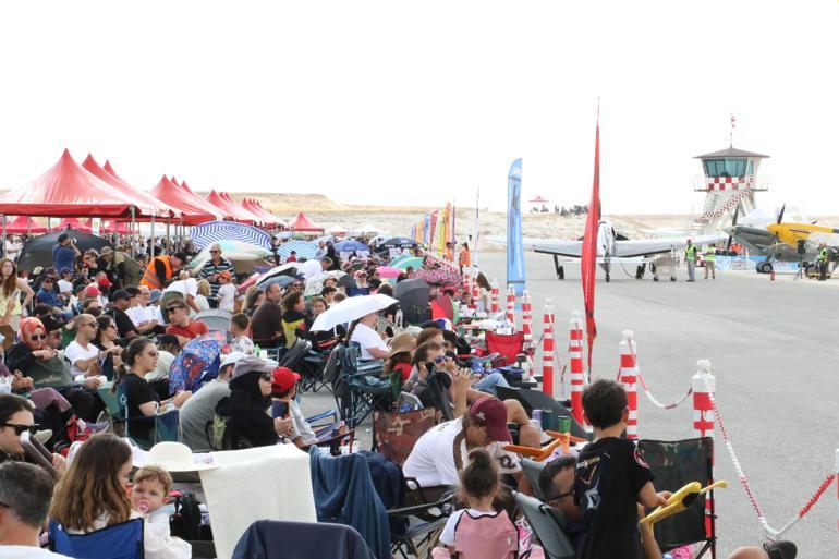 Sivrihisar Hava Gösterileri, havacılık tutkunlarını bir araya getirdi