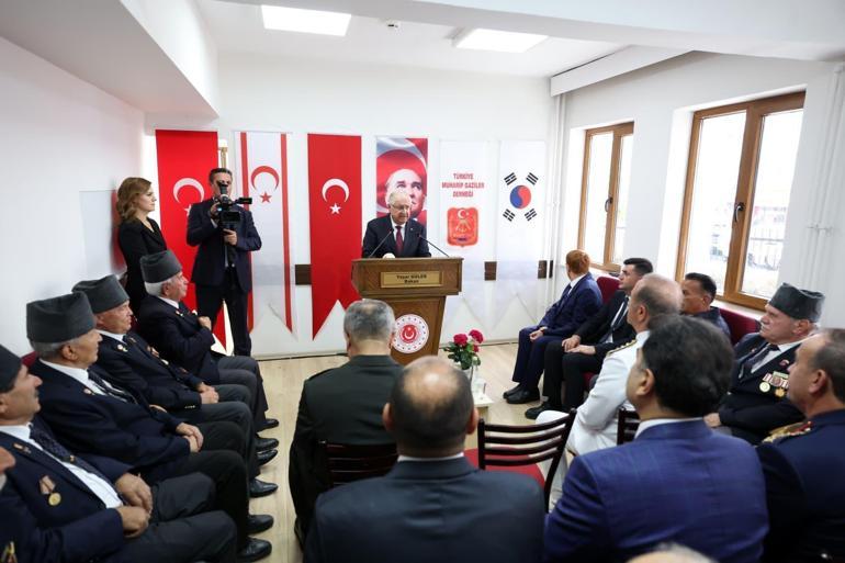 Bakan Güler: Devletimiz gazilerimizin ve şehit, gazi ailelerimizin daima yanındadır
