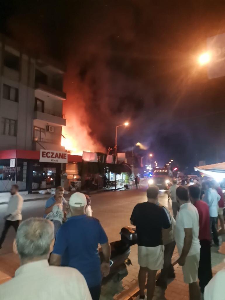 İzmir’de ekmek fırınında yangın