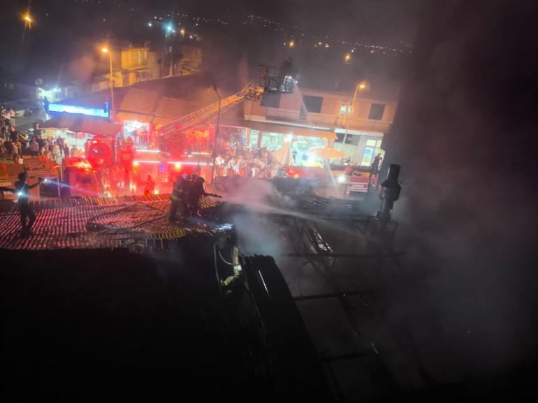 İzmir’de ekmek fırınında yangın