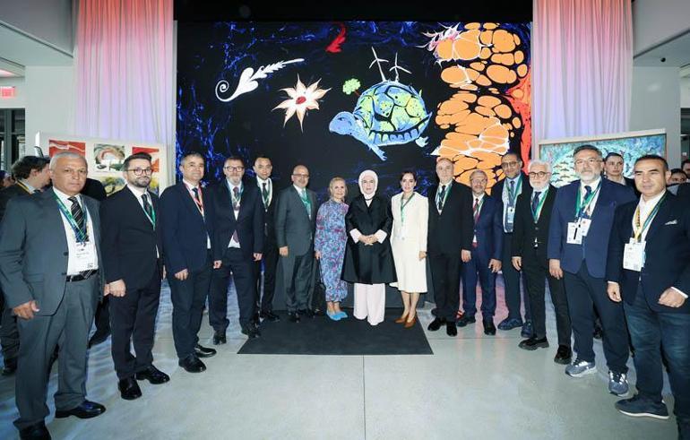 Emine Erdoğan, New York İklim Haftası açılışında konuştu