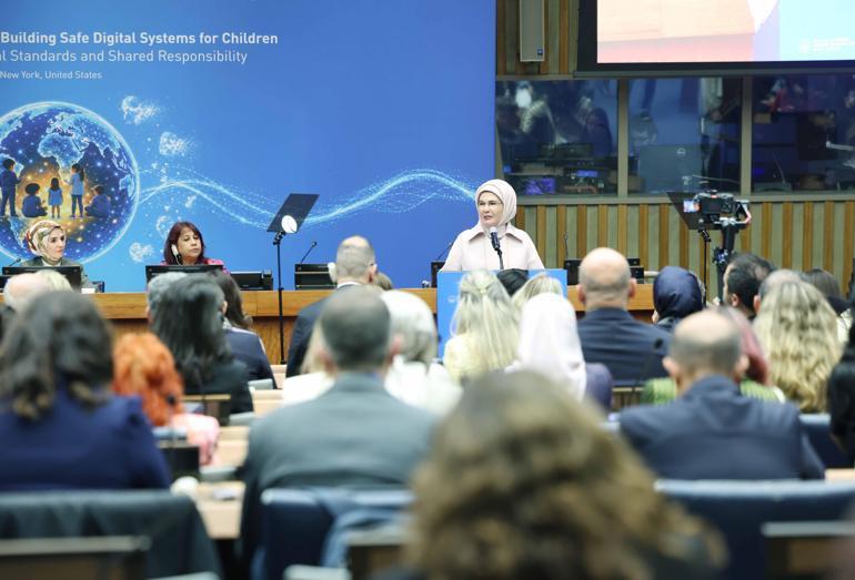 Emine Erdoğan: Çocuğun güvenliğini sağlama sorumluluğu hepimizindir