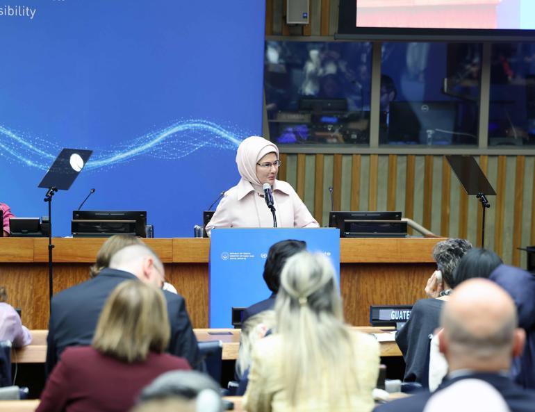 Emine Erdoğan: Çocuğun güvenliğini sağlama sorumluluğu hepimizindir
