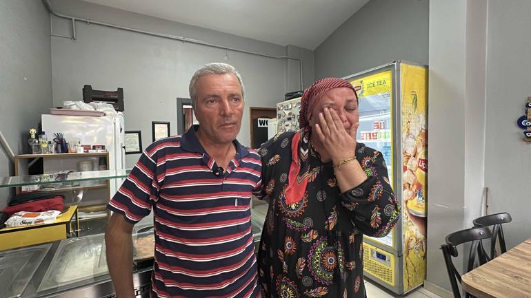 Lokanta işleten çiftin darbedildiği anlar kamerada