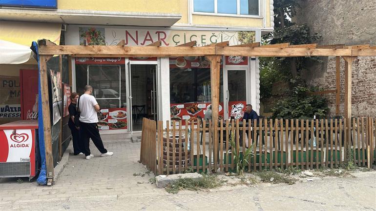 Lokanta işleten çiftin darbedildiği anlar kamerada
