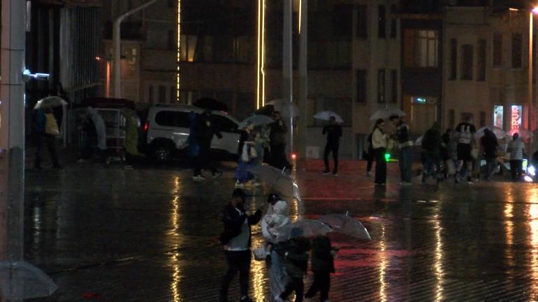 İstanbulda sağanak etkili oldu