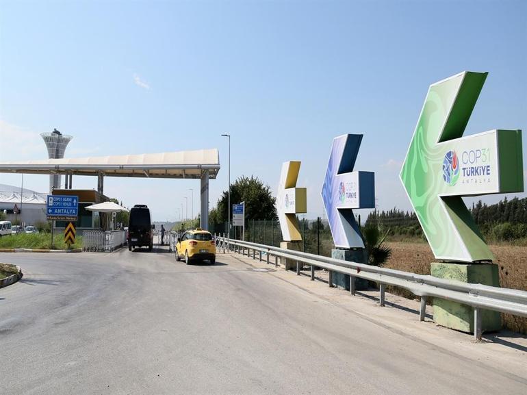 COP31 için Antalyada dev hazırlık; 100 bin konuk, 30 bin görevli
