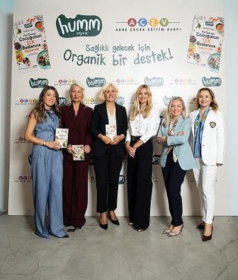 Humm Organic ve AÇEV’den 13 bin ebeveyne ulaşacak beslenme rehberi