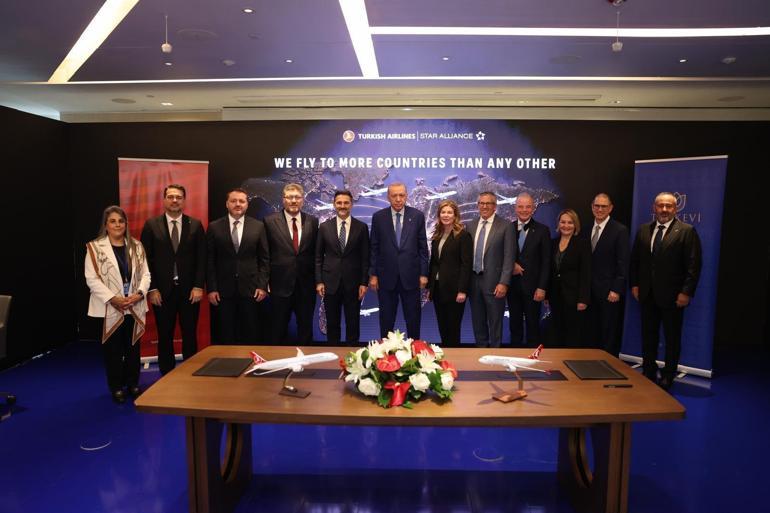 THY ile Boeing arasında 150 adet uçak siparişi anlaşması imzalandı