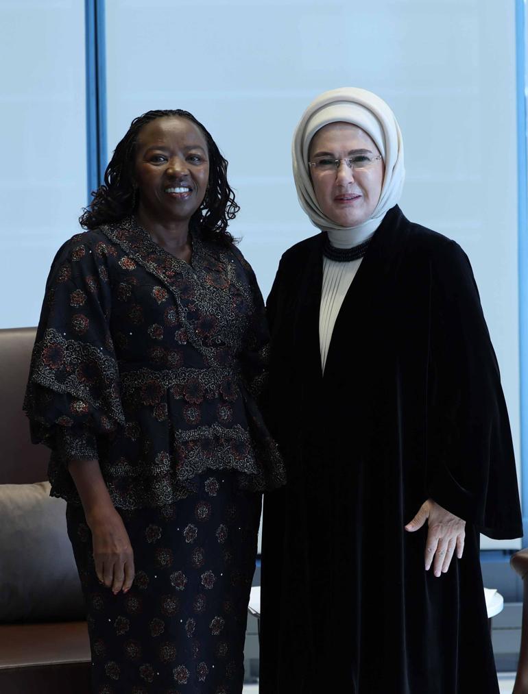 Emine Erdoğan, Kenya Cumhurbaşkanının eşi Rachel Ruto ile görüştü