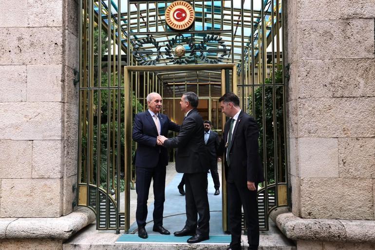 Bakan Çiftçi, TBMM Başkanı Kurtulmuş’u ziyaret etti