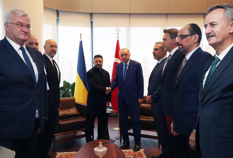 Cumhurbaşkanı Erdoğandan peş peşe önemli görüşmeler