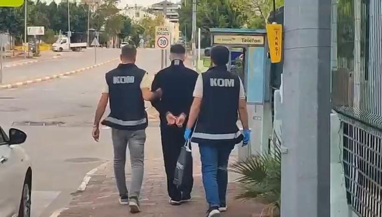 Antalya’da silahlı suç örgütü operasyonu: 5 gözaltı