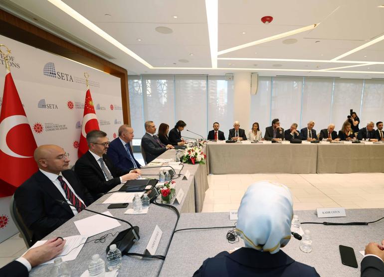 Cumhurbaşkanı Erdoğandan New Yorktaki toplantıya ilişkin mesaj