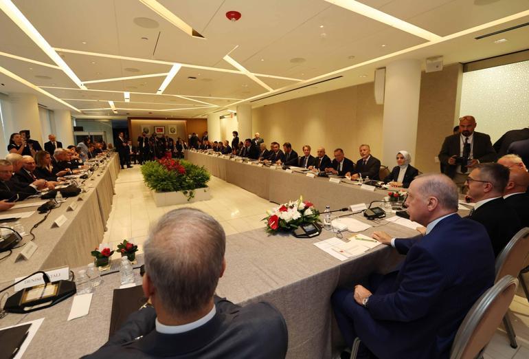 Cumhurbaşkanı Erdoğandan New Yorktaki toplantıya ilişkin mesaj