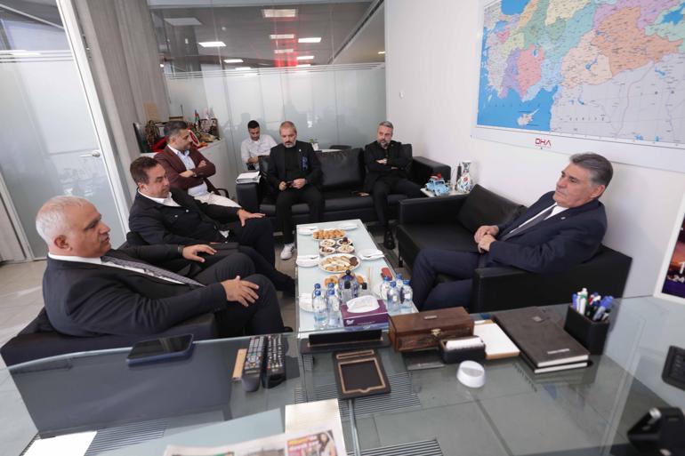 Beşiktaş Başkanı Serdal Adalı’dan Demirören Haber Ajansına ziyaret
