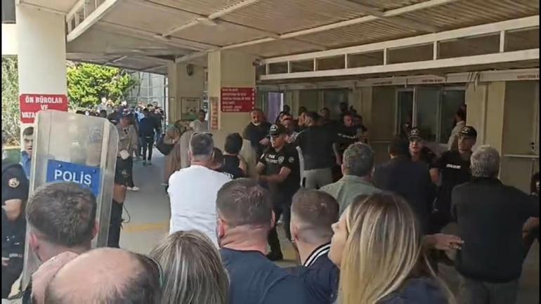 Cinayet davasında karar duruşması sonrası taraflar arasında kavga