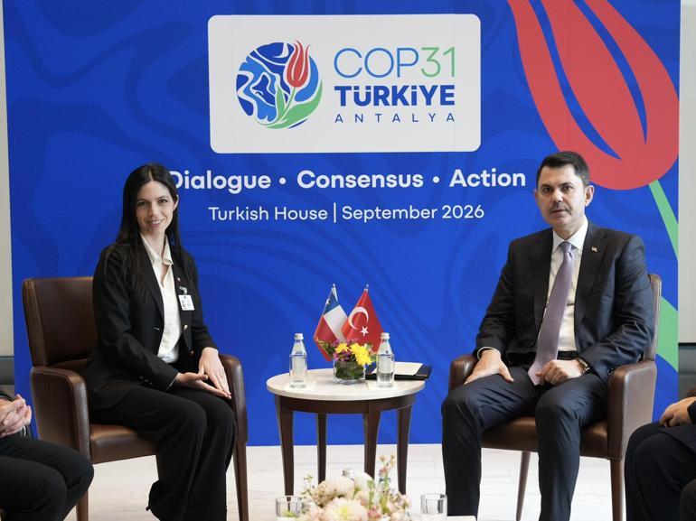 Bakan Kurum: Şilinin tecrübesinin küresel iklim eylemine katkı sunacağına inanıyorum
