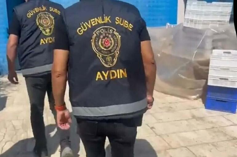 İncir işletmesinde 25 ton etiketsiz ürün ele geçirildi