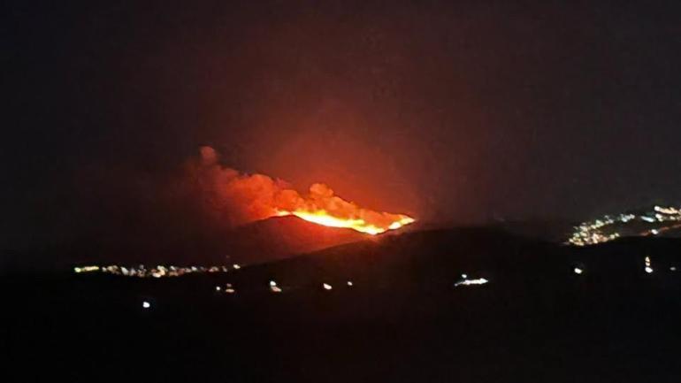 Bodrum’da maki ve ot yangını