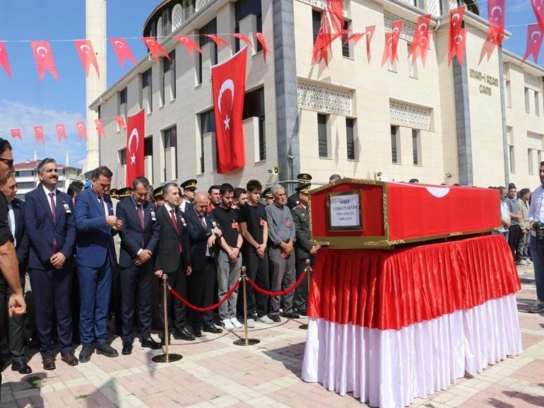 Şehit uzman çavuş, Elazığ’da toprağa verildi