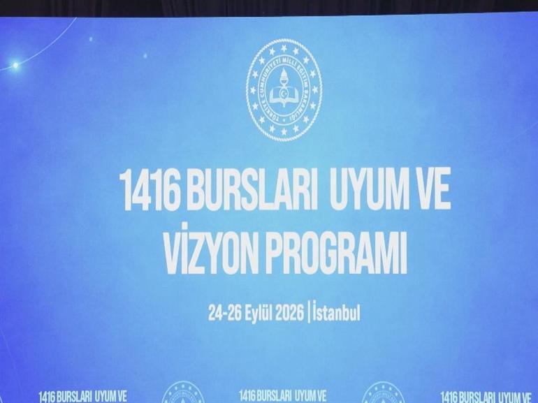 Bakan Tekin, 1416 Bursları Uyum ve Vizyon programında konuştu