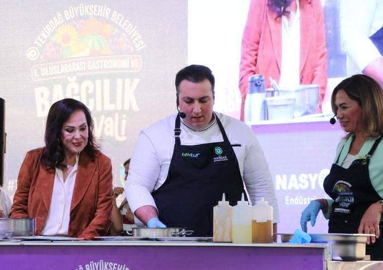 Tekirdağda Uluslararası Gastronomi ve Bağcılık Festivali başladı