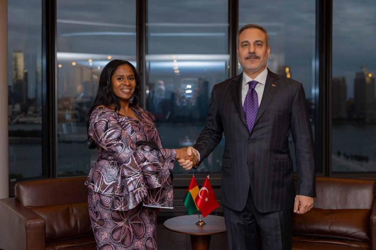 Bakan Fidan, New Yorkta diplomatik temaslarda bulundu