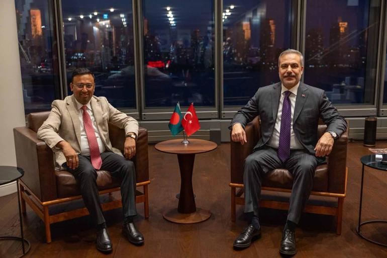 Bakan Fidan, New Yorkta diplomatik temaslarda bulundu