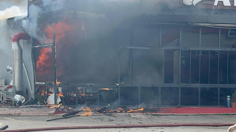 Sakaryada restoranda yangın