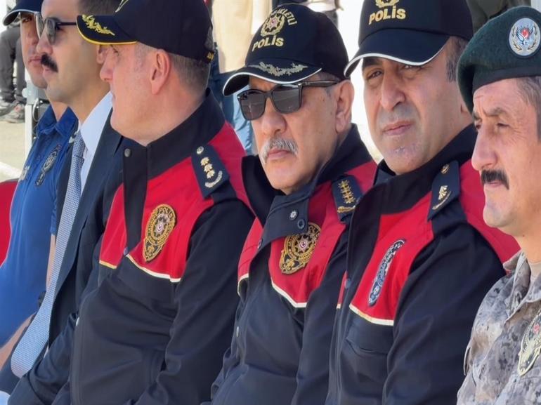 Motosikletli polis timlerinin son dersini İl Emniyet Müdürü Selami Yıldız verdi
