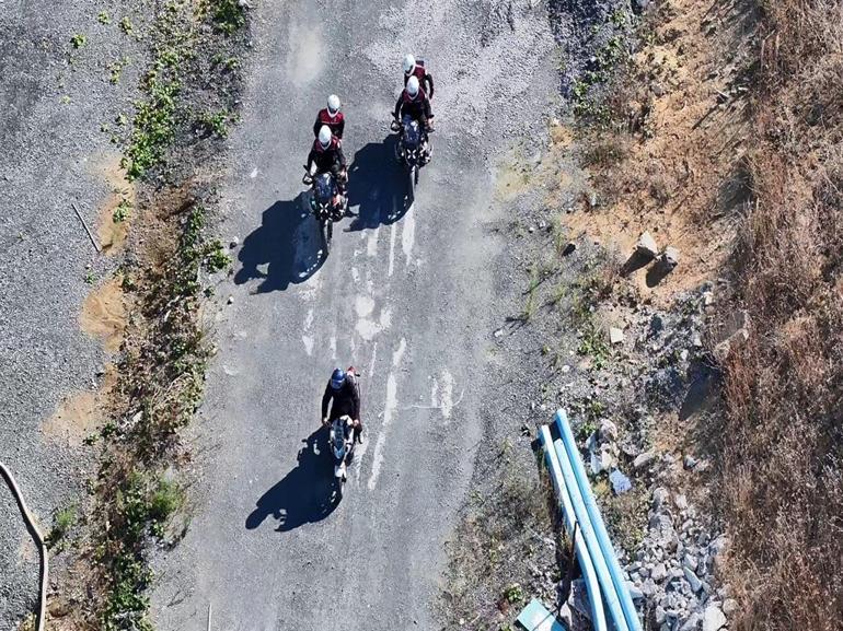Motosikletli polis timlerinin son dersini İl Emniyet Müdürü Selami Yıldız verdi