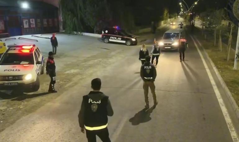 Ağrıda asayiş uygulaması; 34 gözaltı