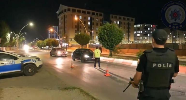 Ağrıda asayiş uygulaması; 34 gözaltı