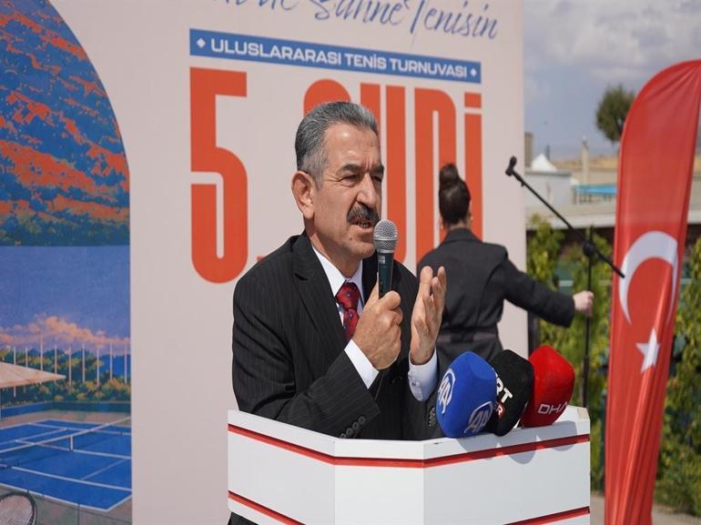 5’inci Uluslararası Cudi Cup Tenis Turnuvası sona erdi
