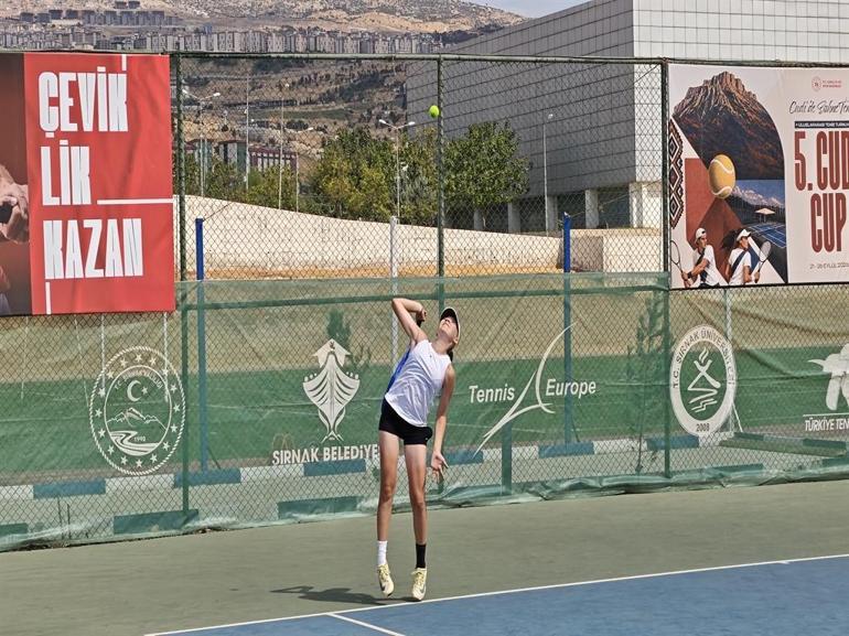 5’inci Uluslararası Cudi Cup Tenis Turnuvası sona erdi
