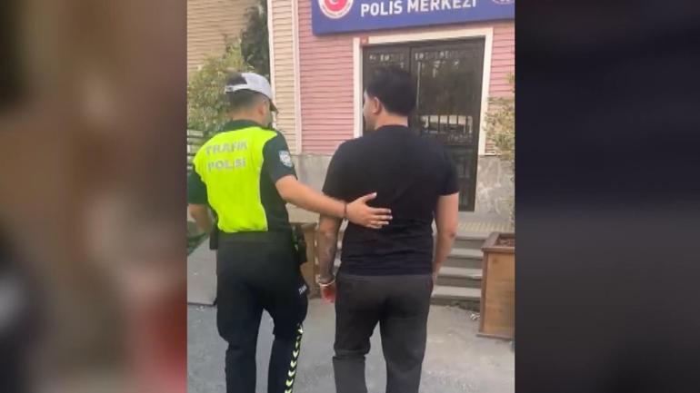 Başakşehirde ambulansa yol vermeyen sürücüye 466 bin lira ceza