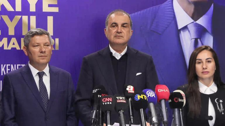 Ak Parti Sözcüsü Ömer Çelik: Her türlü yanlışa karşı tavizsiz hareket edeceğimizin altını çiziyorum