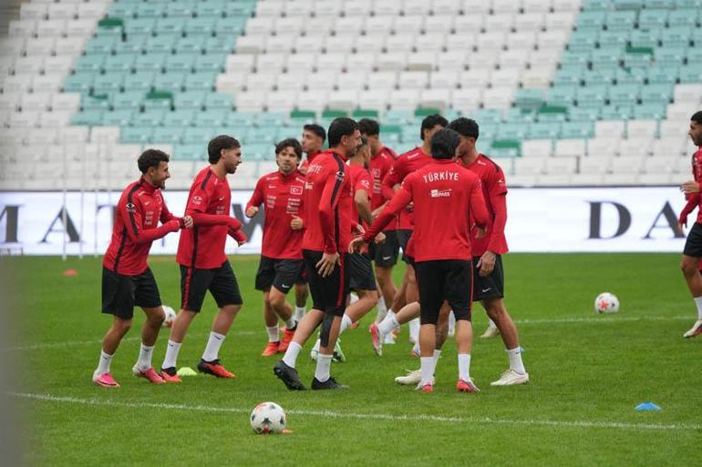 A Milli Futbol Takımı, İtalya maçına hazır