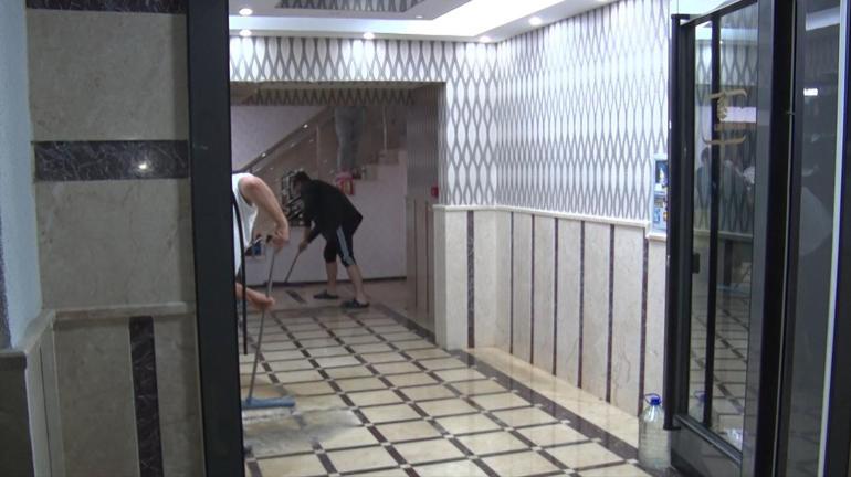 Ankarada sağanak sonrası rögar taştı; alt kattaki evleri su bastı