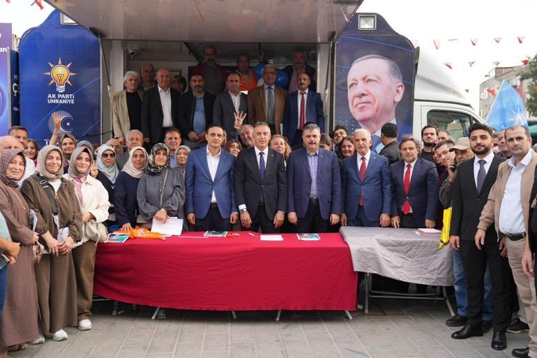 Bakan Çiftci, Türkiye Yüzyılı Buluşmaları kapsamında Ümraniye’yi ziyaret etti