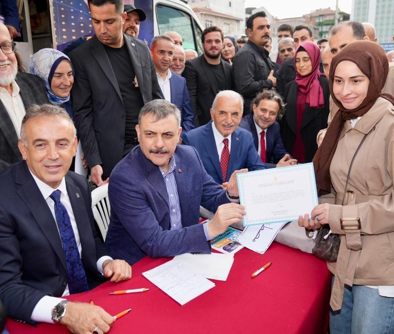 Bakan Çiftci, Türkiye Yüzyılı Buluşmaları kapsamında Ümraniye’yi ziyaret etti