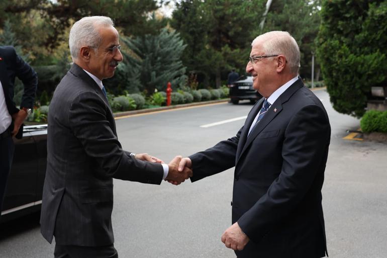 Bakanlar Güler ve Uraloğlu, bir araya geldi
