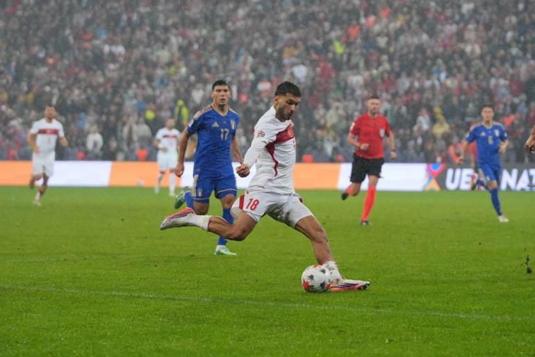 A Milli Takım, İtalyaya mağlup oldu