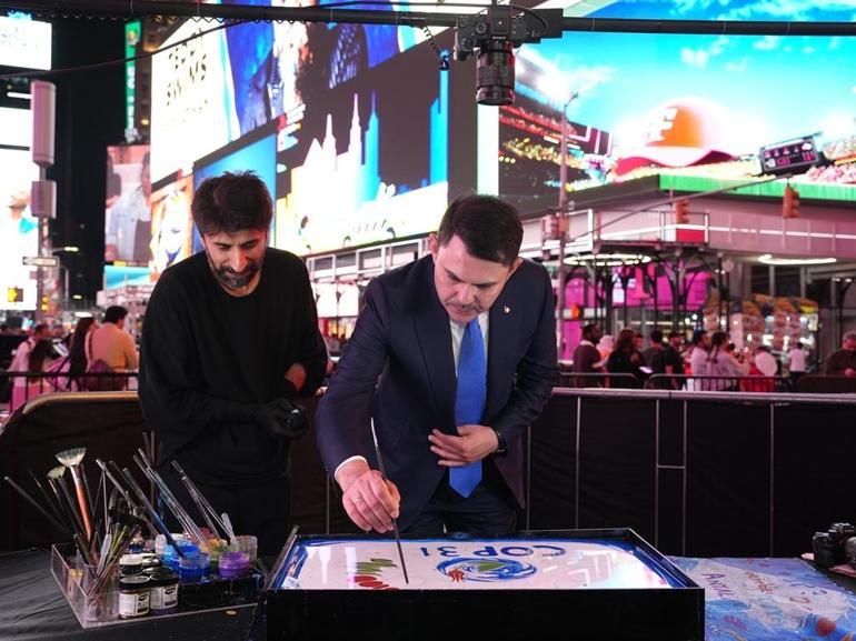 Bakan Kurum: COP31 vizyonumuzu New York’un her köşesine taşıdık